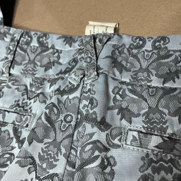 Cartonnier Anthropologie Charlie Brocade ankle pant sz 2 - Picture 11 of 12